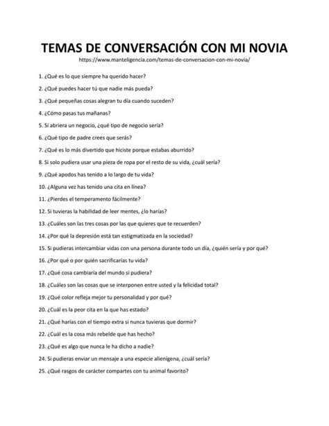 que conversar con una chica|50 preguntas para iniciar una conversación con una chica